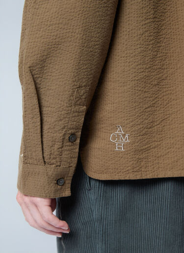 Embroidered Shirt ACHM Embroidered Shirt Brown acm0162011