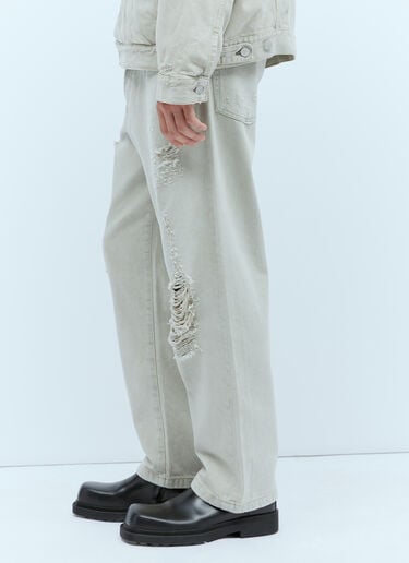 1991年 Toj ルーズフィットジーンズ Acne Studios 1991年 Toj ルーズフィットジーンズ グレー acn0153015