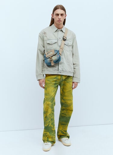 Acne Studios 牛仔迷你邮差包 蓝色 acn0153041