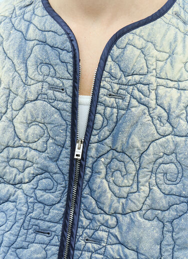 系带绗缝夹克 Acne Studios 系带绗缝夹克 蓝色 acn0154008