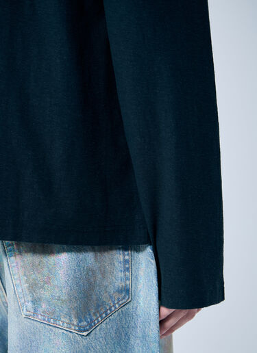 로고 프린트 티셔츠 Acne Studios 로고 프린트 티셔츠 블랙 acn0159019