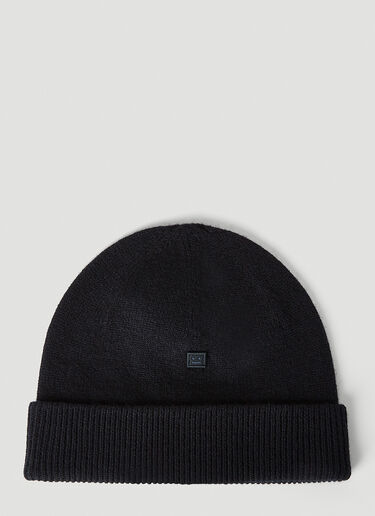 Acne Studios 페이스 패치 비니 햇 블랙 acn0251019