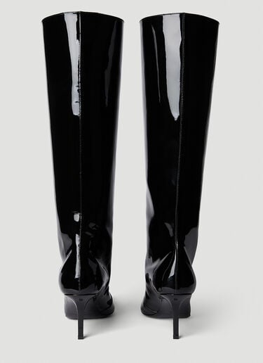 漆面高跟靴 Acne Studios 漆面高跟靴 黑色 acn0252039