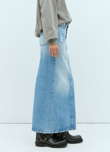 데님 미디 스커트 Acne Studios 데님 미디 스커트 블루 acn0253036