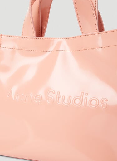 迷你徽标购物托特包 Acne Studios 迷你徽标购物托特包 粉色 acn0253040