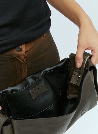 Multi-Pocket Leather Shoulder Bag Acne Studios Multi-Pocket Leather Shoulder Bag Black acn0254004