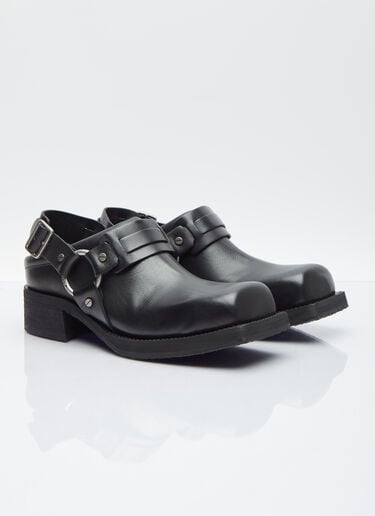 버클 가죽 슈즈 Acne Studios 버클 가죽 슈즈 블랙 acn0254025