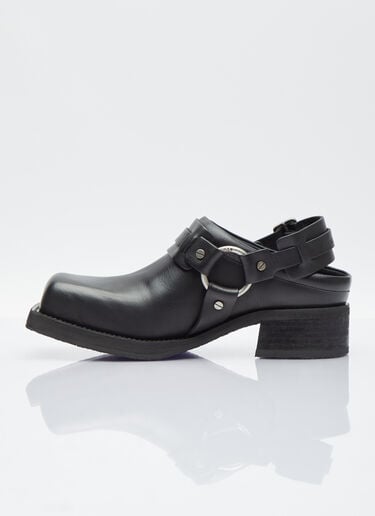 버클 가죽 슈즈 Acne Studios 버클 가죽 슈즈 블랙 acn0254025
