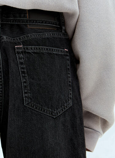 Acne Studios 宽松牛仔短裤 黑色 acn0257010