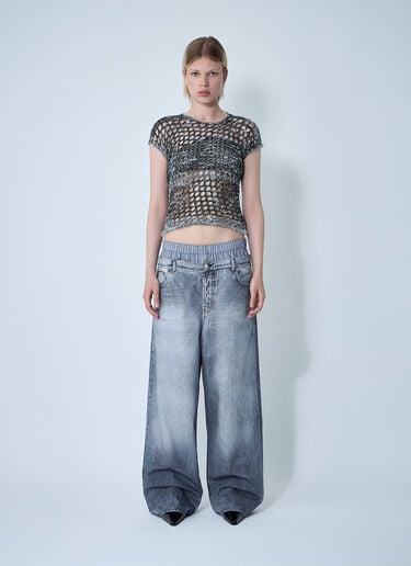 Crochet Top Acne Studios Crochet Top Black acn0261001