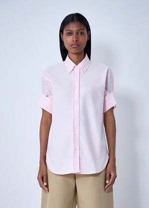 Acne Studios Button-Down Shirt Pink acn0262021