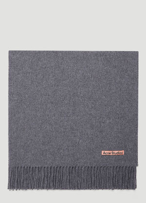 Acne Studios Canada New Scarf  Grey acn0352012