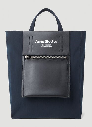 Classic Logo Tote Bag Acne Studios Classic Logo Tote Bag Black acn0353008