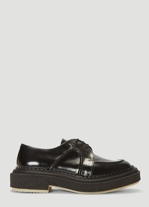 Adieu Leather Lace-Up Shoes Black adv0138001