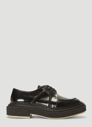Adieu Leather Lace-Up Shoes Black adv0138001