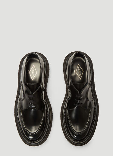 Adieu Leather Lace-Up Shoes Black adv0138001