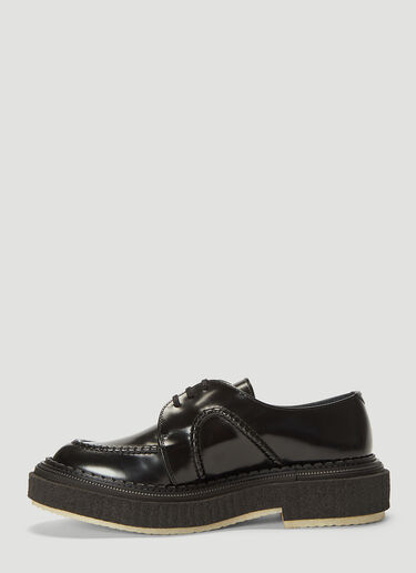 Adieu Leather Lace-Up Shoes Black adv0138001
