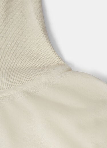 Silk and Cashmere-Blend Turtleneck Sweater Aiezen Silk and Cashmere-Blend Turtleneck Sweater White aie0118002