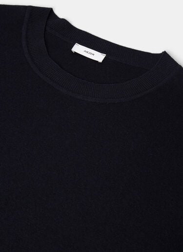 AIEZEN Männer Wollpullover Aiezen AIEZEN Männer Wollpullover Black aie0118020