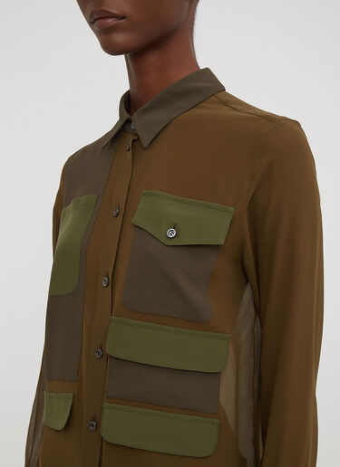 Havens Patched Shirt Altuzarra Havens Patched Shirt Green alt0233010