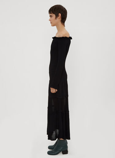 Ruffle Knit Dress Altuzarra Ruffle Knit Dress Black alt0234006