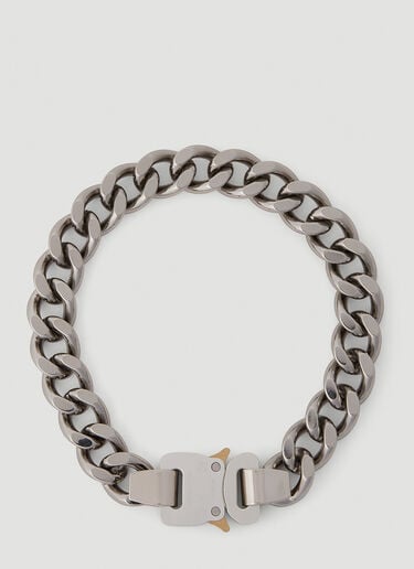 Rollercoaster Buckle Necklace 1017 ALYX 9SM Rollercoaster Buckle Necklace Silver aly0152014