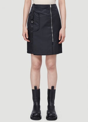 1017 ALYX 9SM Zip-Up Skirt Black aly0242003