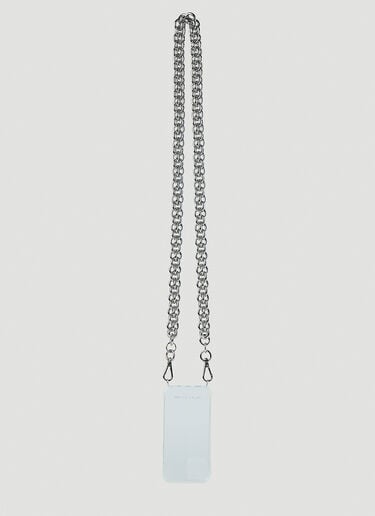 1017 ALYX 9SM Chunky Chain Strap iPhone 12 Case Grey aly0245031