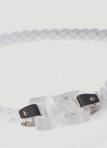 Transparent Chain Necklace 1017 ALYX 9SM Transparent Chain Necklace White aly0245041
