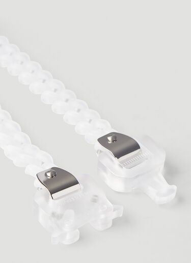 Transparent Chain Necklace 1017 ALYX 9SM Transparent Chain Necklace White aly0245041