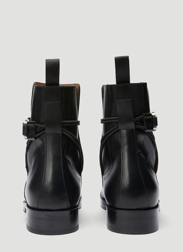 Rollercoaster Buckle Leather Boots 1017 ALYX 9SM Rollercoaster Buckle Leather Boots Black aly0343007
