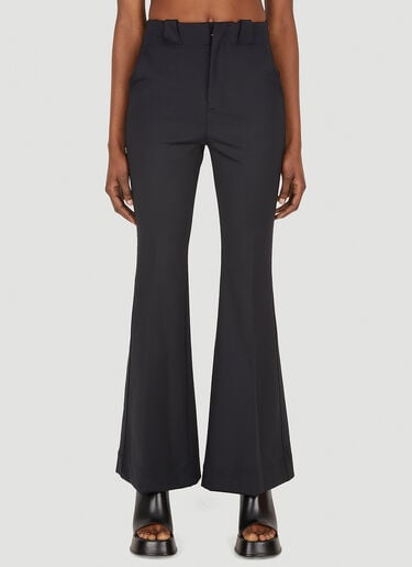 Scuba High-Waist Flare Pants Ambush Scuba High-Waist Flare Pants Black amb0248011