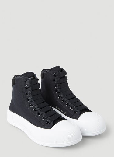 Deck 高帮运动鞋 Alexander McQueen Deck 高帮运动鞋 黑色 amq0147034