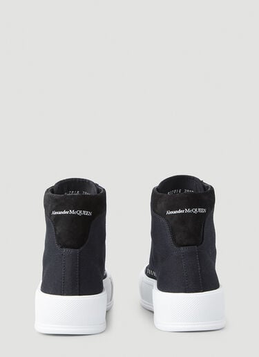 Deck 高帮运动鞋 Alexander McQueen Deck 高帮运动鞋 黑色 amq0147034