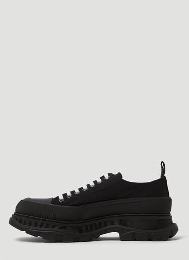 织物鞋面和橡胶 Alexander McQueen 织物鞋面和橡胶 黑 amq0150028