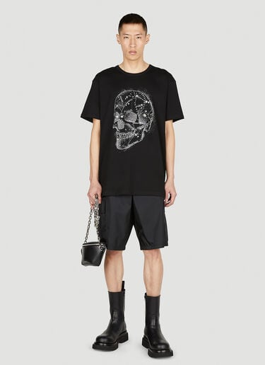 Skull T-Shirt Alexander McQueen Skull T-Shirt Black amq0152003