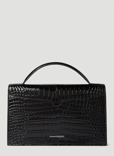 미디엄 스컬 핸드백 Alexander McQueen 미디엄 스컬 핸드백 블랙 amq0251001
