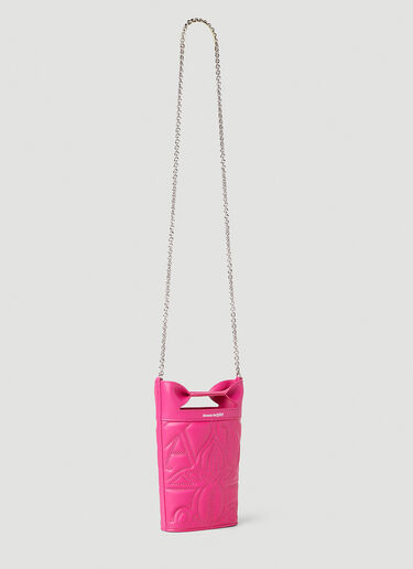 Alexander McQueen 더 보우 파우치 숄더백 핑크 amq0251014