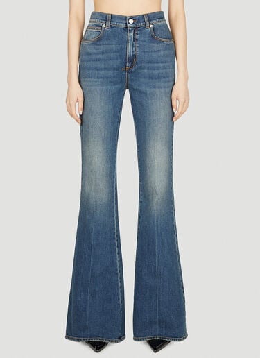 喇叭牛仔裤 Alexander McQueen 喇叭牛仔裤 蓝 amq0251056