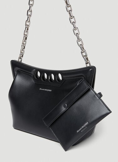 小号 Peak 单肩包 Alexander McQueen 小号 Peak 单肩包 黑色 amq0252001