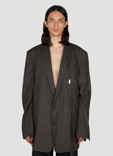 Slouchy Blazer Ann Demeulemeester Slouchy Blazer Brown ann0152001