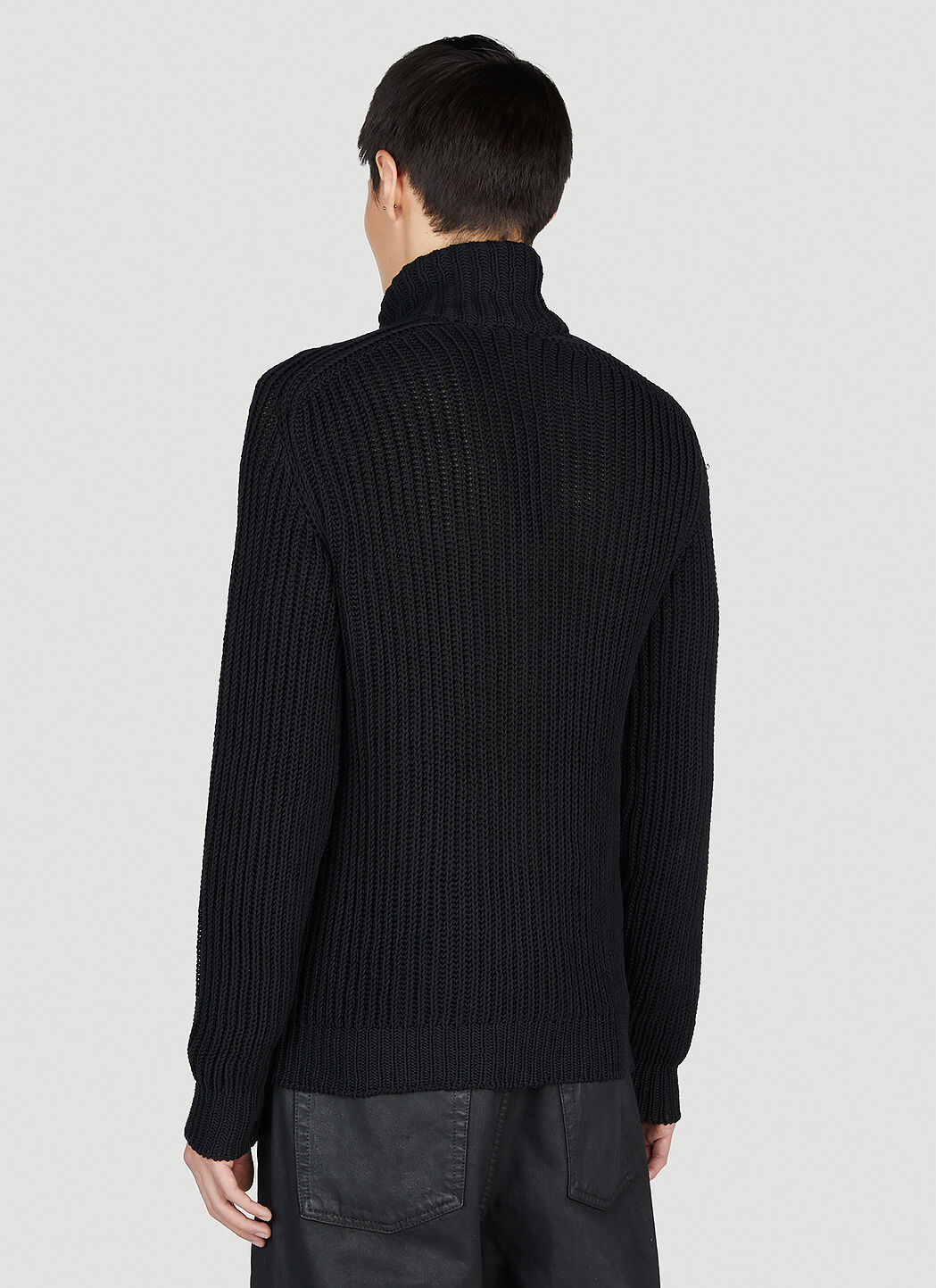 トップス archive ann demeulemeester cardigan Ann Demeulemeester Men's' Frans Cardigan in Black | LN-CC®