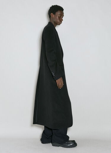 스트레이트 울 테일러드 코트 Ann Demeulemeester 스트레이트 울 테일러드 코트 블랙 ann0154002