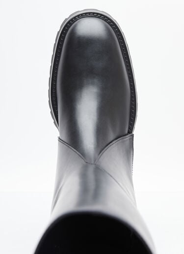 Ann Demeulemeester 제이 가죽 부츠 블랙 ann0154013