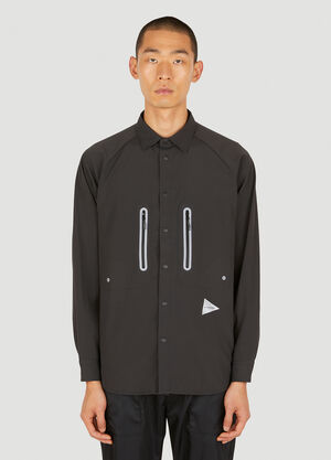 And Wander Tech Shirt Black anw0148008