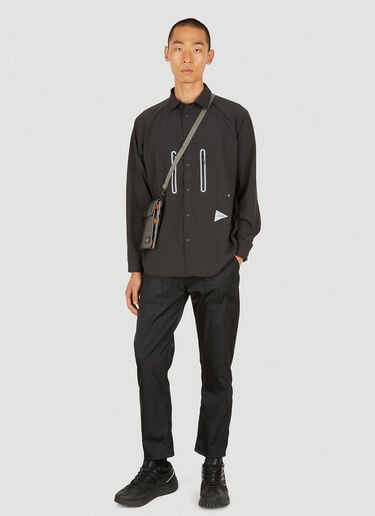 Tech Shirt And Wander Tech Shirt Black anw0148008