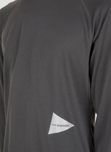 Power Dry T-Shirt And Wander Power Dry T-Shirt Grey anw0148009