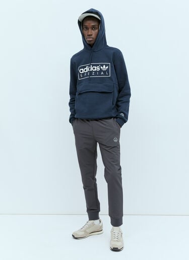 뱅크탑 후드 맨투맨 adidas Originals by SPZL 뱅크탑 후드 맨투맨 네이비 aos0154003
