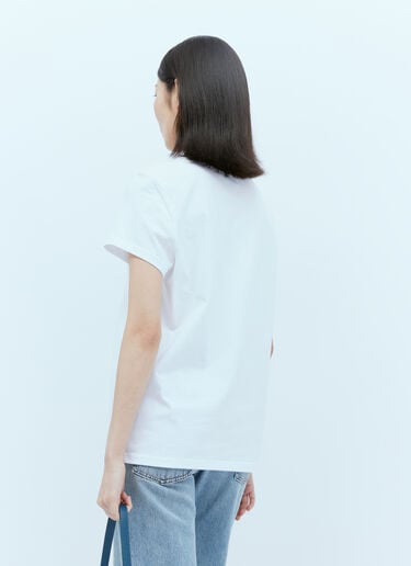 徽标印花 T 恤 A.P.C. 徽标印花 T 恤 白色 apc0248009