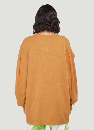 Cut-Out Sweater Aries Cut-Out Sweater Orange ari0242008